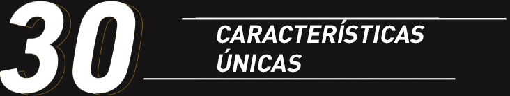 30 características únicas