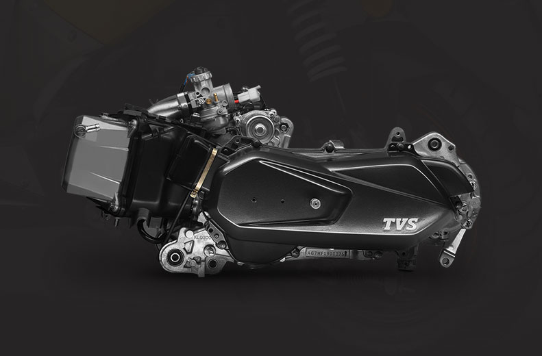 125 cc 3-valve cvti-rev engine